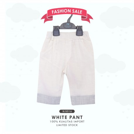 BJS016 - White Pant