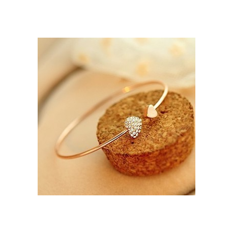 Gelang Bangle Open Cut Love - JW003