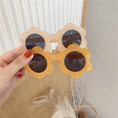 Circle Flower Kid Eyeglasses - ZEY020
