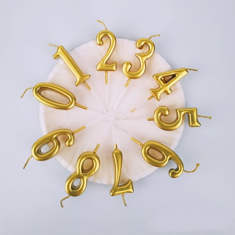 Lilin Angka GLossy - PR013