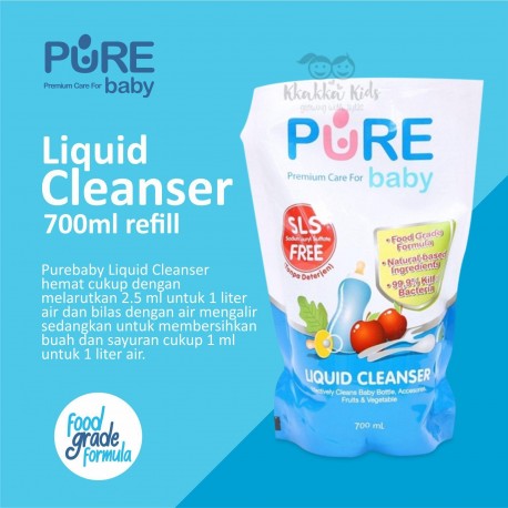 Pure Baby - Liquid Cleanser Refill - 700 ML - Kkakka.ID (@kkakka.kids ...