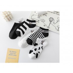 Sock Black Cow Series - CS233