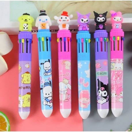 Pen 10 Warna Sanrio with Baby - PN274