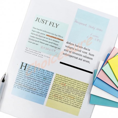 Sticky Note WARNA Transparan - SN025