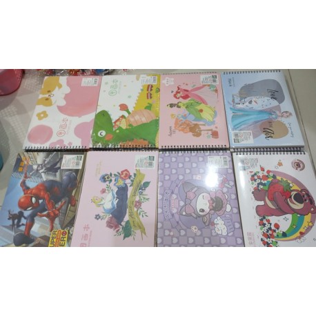 Buku Gambar Ring A4 Karakter - ST517