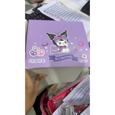 Pulpen 6 Warna Kuromi Baby - PN329