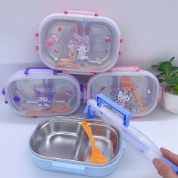 Lunch Box Sanrio Stainless Sekat 2 Box - KS103