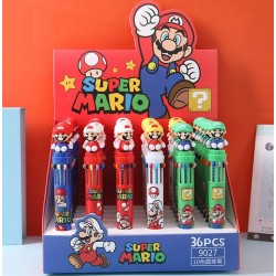 Pen 10 Warna Supermario 9027 - PN404