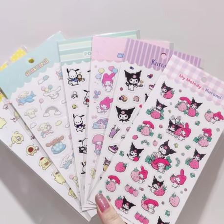 Sticker Pvc Transparan Sanrio - ST661
