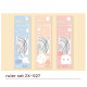 4Pcs Penggaris Set Model ZO ZX - ST708