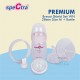 Spectra - Premium Breast Shield Set WN 28mm Size M + Bottle