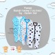 Libby Premium - Sleepsuit Kancing (3 pcs/pack) - Boy - 9-12 Month