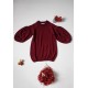Veyl - Amber Knitted Dress - Maroon