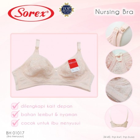 Sorex - Bra Menyusui / Maternity Bra Sorex 01017 (Tanpa Kawat
