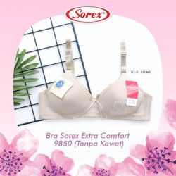 Sorex - Bra Sorex Extra Comfort 9850 (Tanpa Kawat) - Light Brown