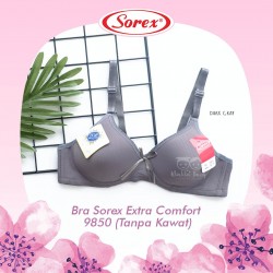 Sorex - Bra Sorex Extra Comfort 9850 (Tanpa Kawat) - Dark Gray