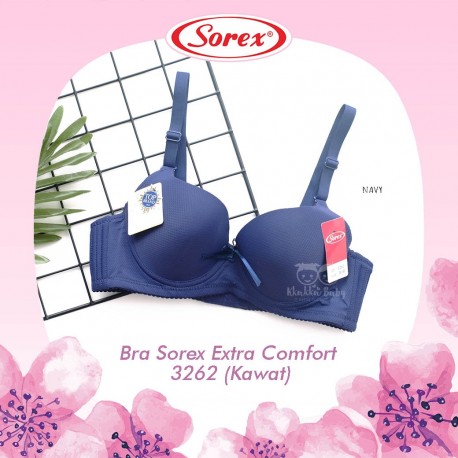 Sorex - Bra Sorex Extra Comfort 3262 (Kawat) - Navy -   (@kkakka.kids & kkakka.baby)