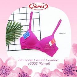 Sorex - Bra Sorex Casual Comfort 65002 (Kawat) - Hot Pink