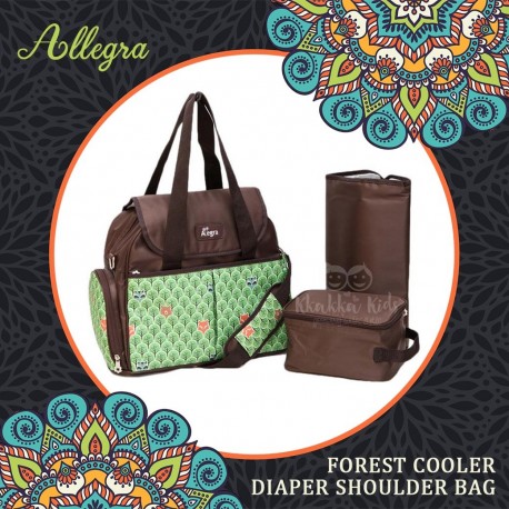 Allegra - Forest Cooler Diaper Shoulder Bag