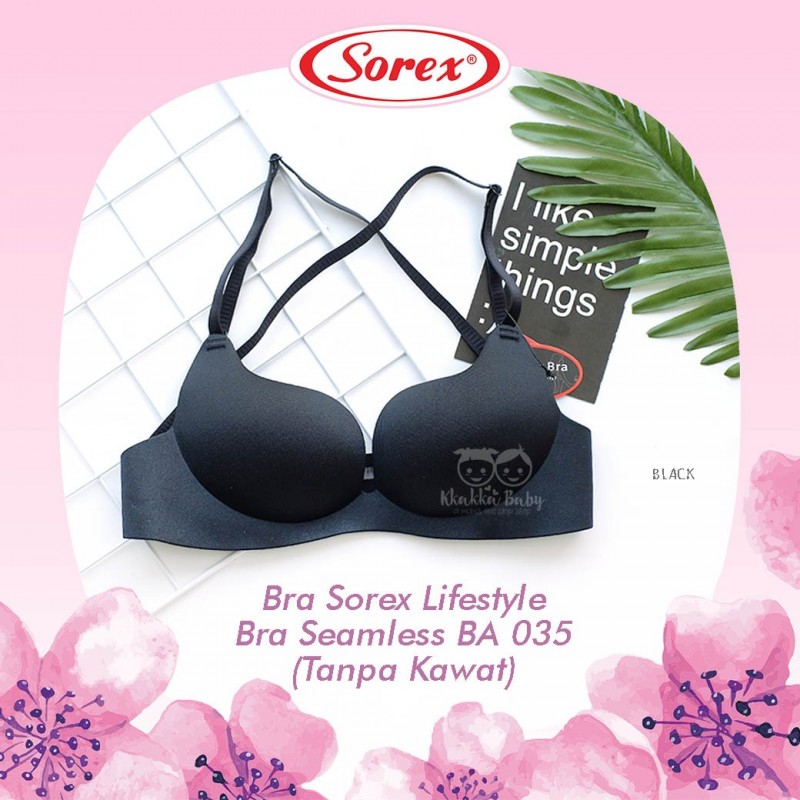 Sorex - Bra Sorex Lifestyle Bra Seamless BA 035 (Tanpa Kawat) - Kkakka ...