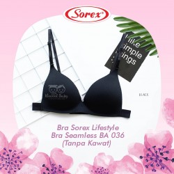 Sorex - Bra Sorex Lifestyle Bra Seamless BA 036 (Tanpa Kawat)