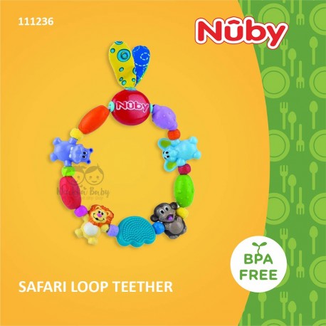 Nuby - Safari Loop Teether (111236)