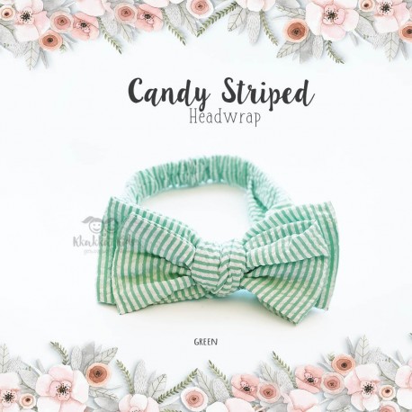 Candy Striped Headwrap