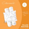 Cottonseeds - Pillow Bolster - Happy Kitty