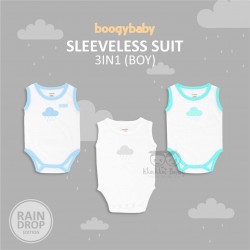 Boogy Baby - Sleeveless Suit (Jumper Kutung) - Raindrop
