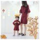 Veyl - Amber Knitted Dress - Maroon