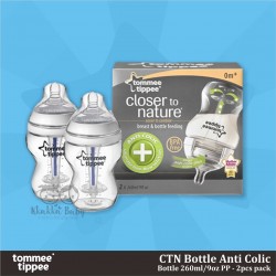 Tommee Tippee - CTN Bottle Anti Colic Bottle 260ml/9oz PP - 2pcs pack