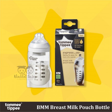 Tommee Tippee - BMM Breast Milk Pouch Bottle