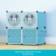 Wardrobe Organizer 4 Cube - Mickey Blue