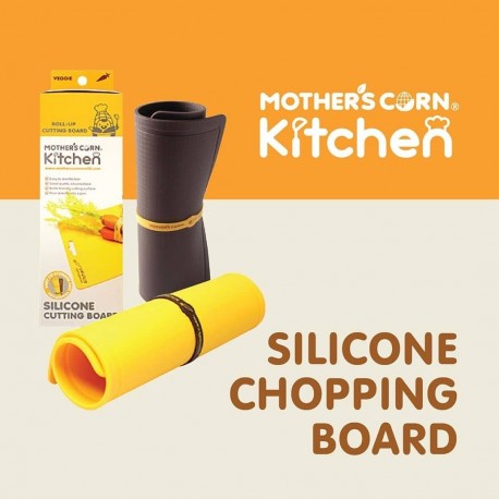 Mother's Corn - Silicone Cutting Board - Yellow