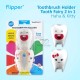 Flipper - Toothbrush Holder Tooth Fairy 2 in 1 - Haha & Kitty