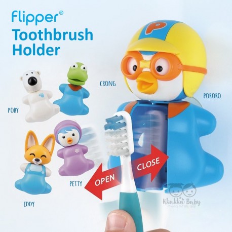 Flipper - Toothbrush Holder - Crong