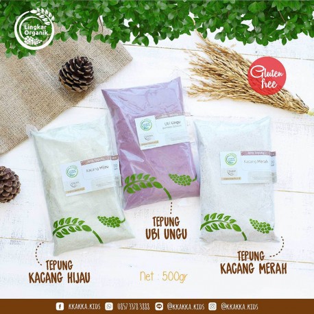 Lingkar Organik - Tepung Kacang Merah 500gr (Gluten Free)