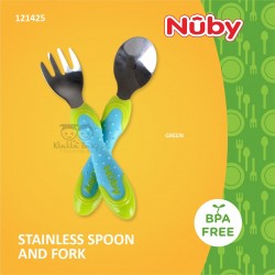 Nuby - Stainless Spoon and Fork (121425)