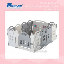 Parklon - Premium Fence Monochrome Magic Castle WL008 (10+2)