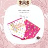 Petite Mimi - Duo Bibs Girl - Love Carrot