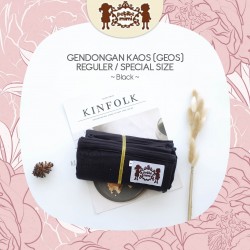 Petite Mimi - Gendongan Kaos (GEOS) - Special Size - Black