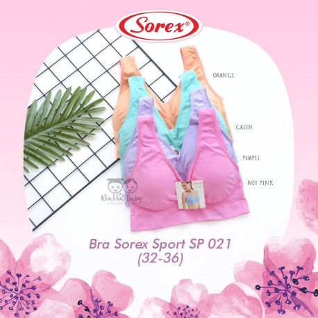 Sorex - Bra Sorex Lifestyle Bra Seamless BA 044 (Tanpa Kawat) -   (@kkakka.kids & kkakka.baby)