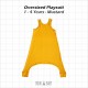 Bohobaby - Oversized Playsuit 3Y,4Y - Mustard