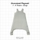 Bohobaby - Oversized Playsuit 3Y,4Y - Gray