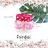 Colorfull Doll Sock - Polka Elephant