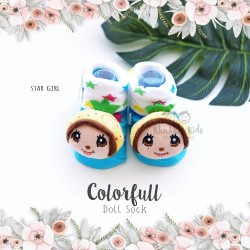 Colorfull Doll Sock - Star Girl