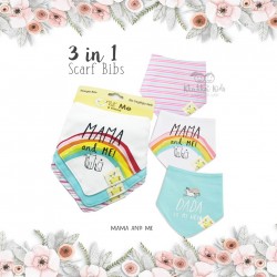 3 in 1 Scarf Bibs - Mama and Me