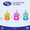 Baby Safe - Cup with Straw Lid 125ML - AP007