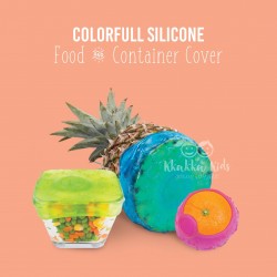 Colorfull Silicone Food and Container Cover (4Pcs)