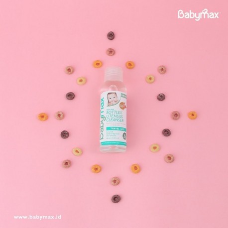 BabyMax - Baby-safe Bottle and Utensils cleanser- Bottle 100ML[Travel Size]